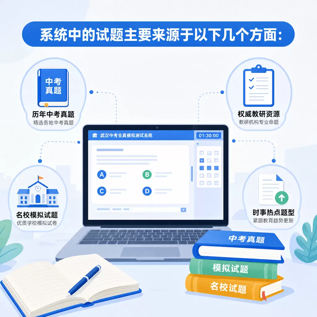 武汉中考全真模拟测试系统使用指南及常见问题