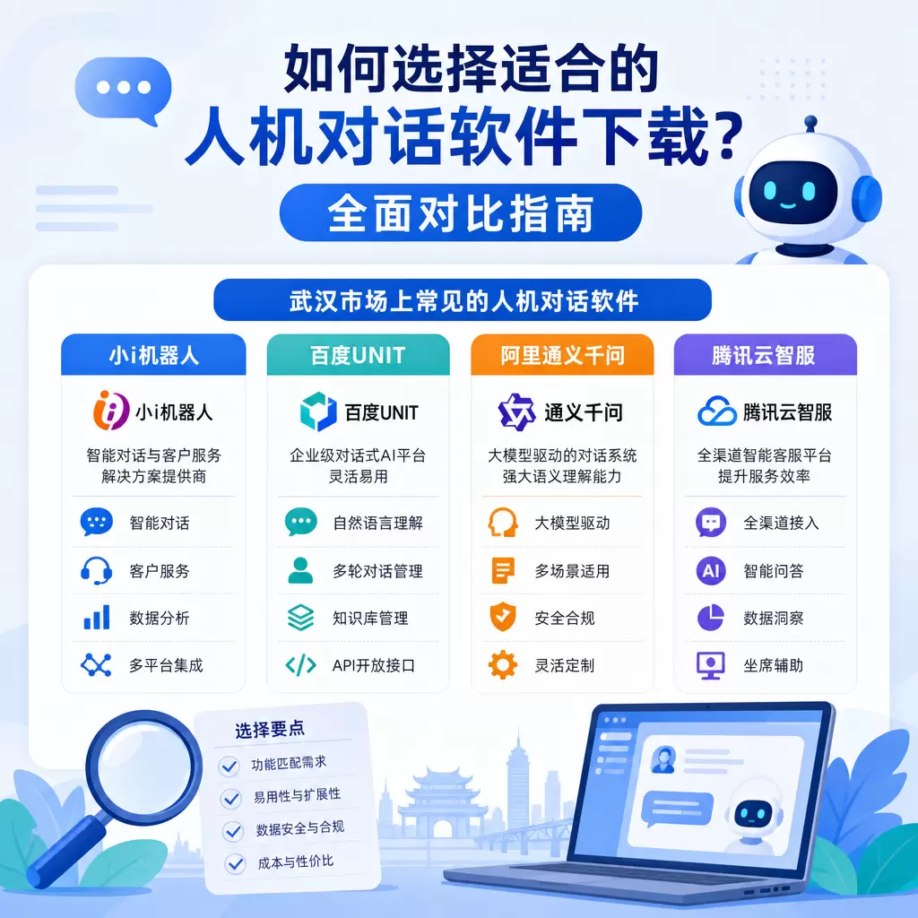 如何选择适合的武汉人机对话软件下载?全面对比指南